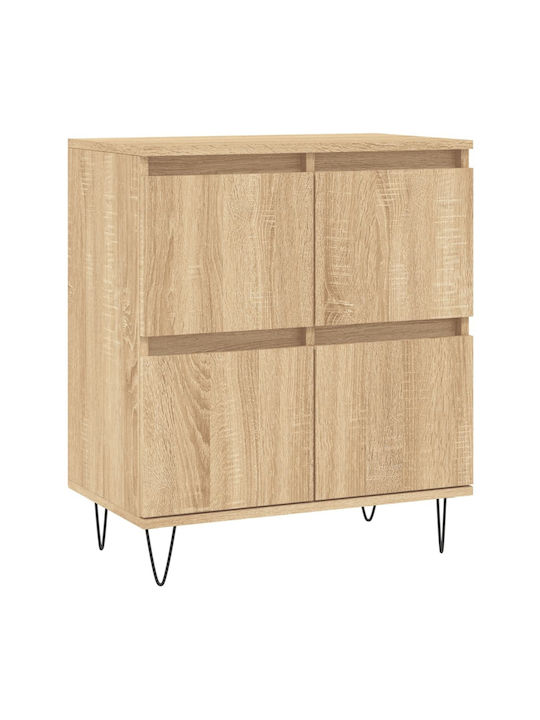 Sideboard Wooden Sonoma Oak 60x35x70cm