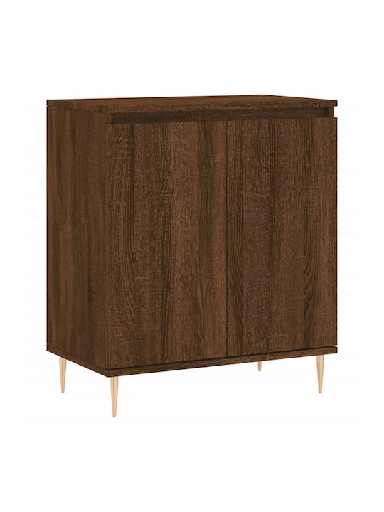 Sideboard Wooden Brown Oak 60x35x70cm