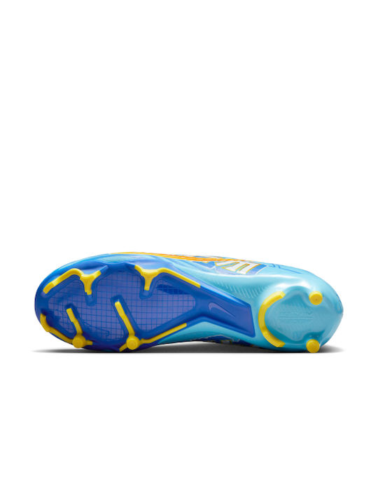 Nike Zoom Mercurial Vapor 15 Academy Kylian Mbappé MG Ниска Футболни Обувки с клинове Балтийско Синьо / Бяло