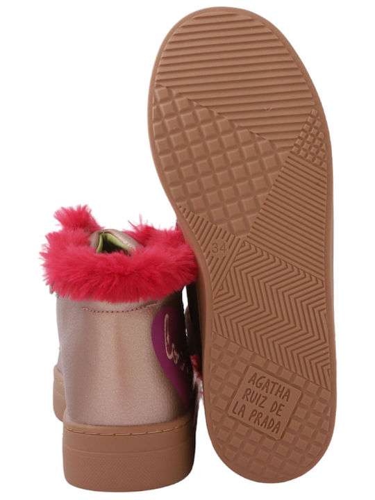 Agatha Ruiz De La Prada Kids Boots Pink