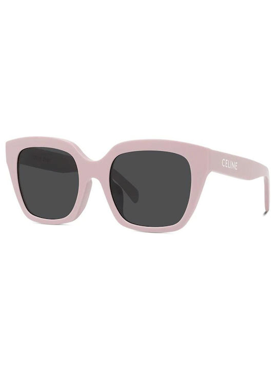 Celine Women's Sunglasses with Pink Plastic Frame and Gray Lens CL40198F-72A