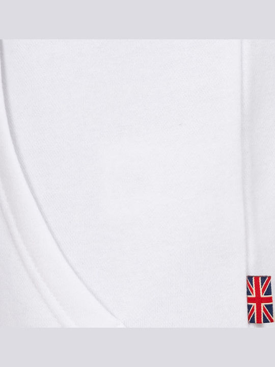 Claughton Sweatshirt mit Kapuze Weiß