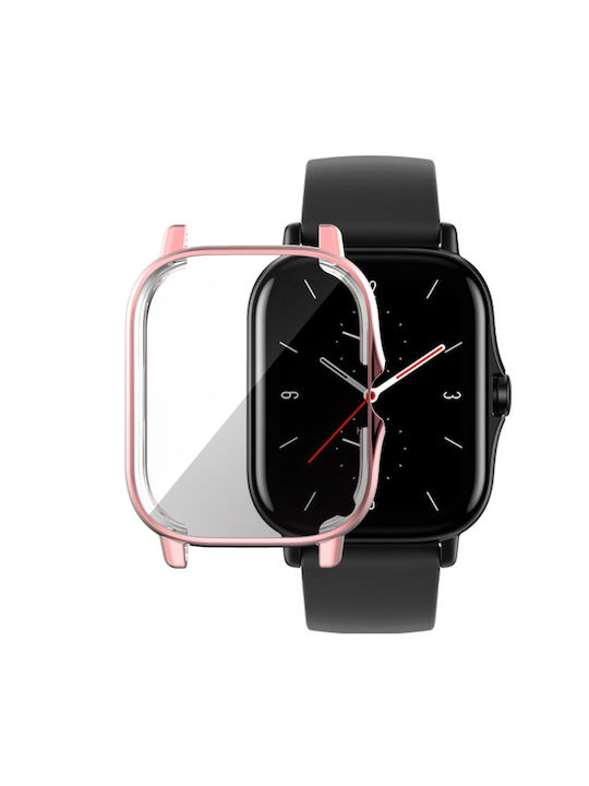 Silikonhülle in Rosa Farbe für Amazfit GTS 2