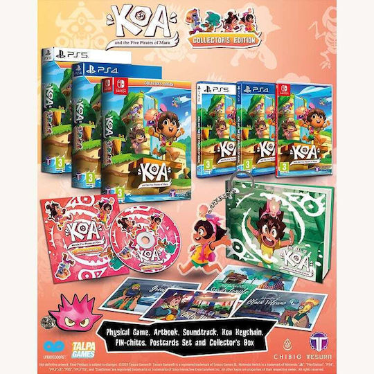 Koa and the Five Pirates of Mara Sammler Edition PS5-Spiel
