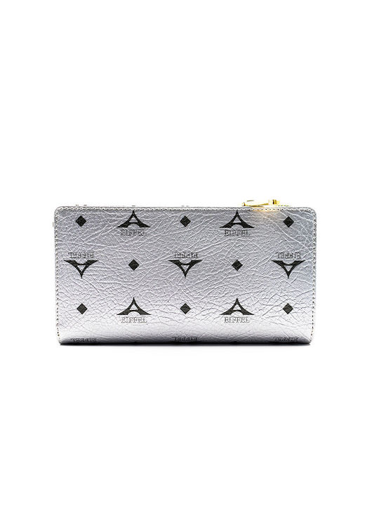 Groß Frauen Brieftasche Klassiker Silber