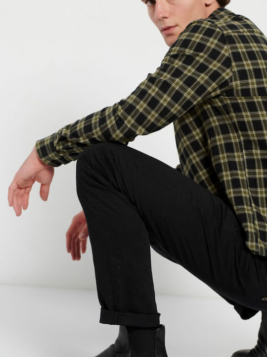 Trousers Chino in Regular Fit Black