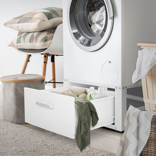 ML-Design 490007342 Βάση Πλυντηρίου από Μέταλλο με Συρτάρι 63x54εκ.