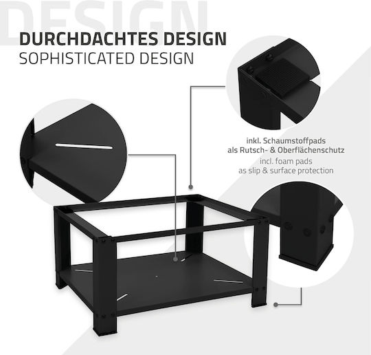 ML-Design 490009213 Βάση Πλυντηρίου από Μέταλλο 63x54εκ.