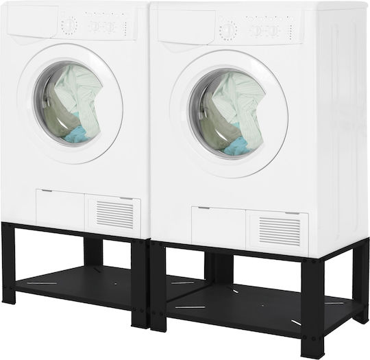 ML-Design 490009417 Βάση Πλυντηρίου από Μέταλλο 2τμχ