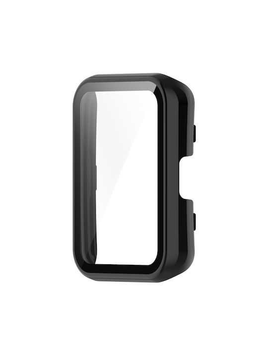 Tempered Glass Integrated Watch Case Plastic Case in Black color for Huawei Watch Fit 2 / Fit 2 Active