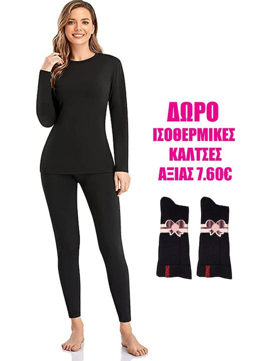 Join Ισοθερμικές Κάλτσες Μαύρες