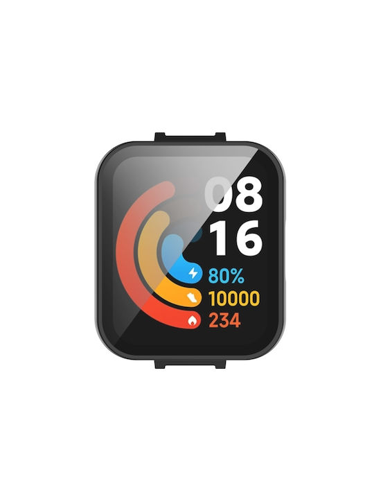 Protectoare Carcasă de Plastic în culoarea Negru pentru Xiaomi Redmi Watch 2