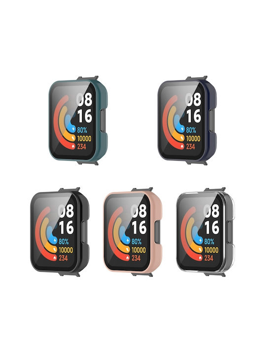 Protectoare Carcasă de Plastic în culoarea Negru pentru Xiaomi Redmi Watch 2
