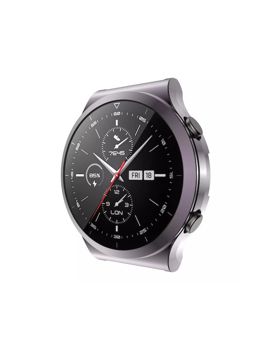 Watch Θήκη Σιλικόνης σε Γκρι χρώμα για το Huawei Watch GT 2 Pro Watch Θήκη Σιλικόνης σε Γκρι χρώμα για το Huawei Watch GT 2 Pro