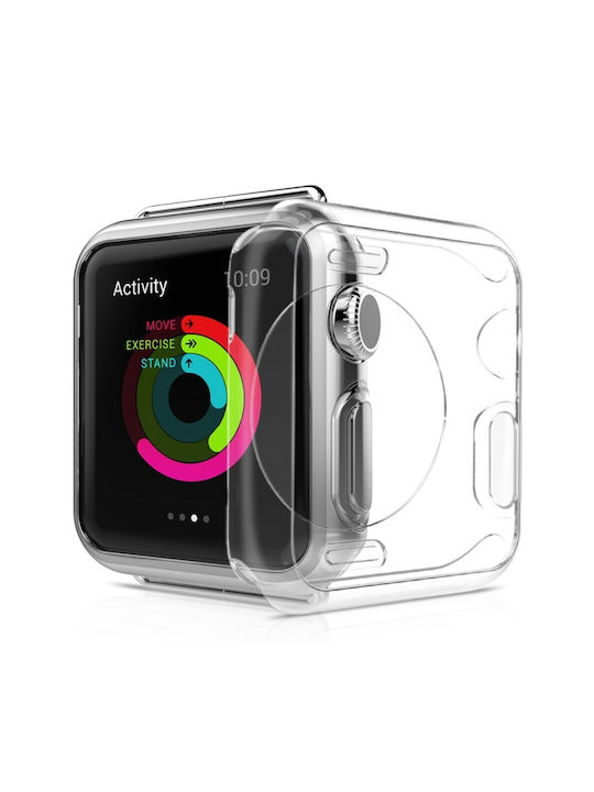 Case Apple Watch 38mm/40mm Силиконов Калъф в Прозрачен цвят за Apple Watch 38мм