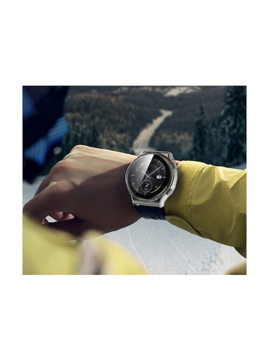Acoperire Carcasă de Silicon în culoarea Transparent pentru Huawei Watch GT 2 Pro