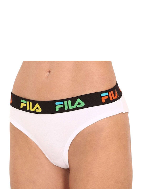 Fila Baumwolle Damen Brasilien Weiß