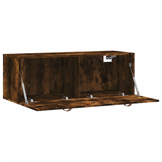 vidaXL Badezimmerschrank B100xT36.5xH35cm Eiche