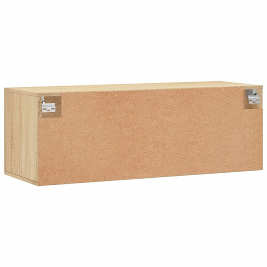 vidaXL Bathroom Cabinet L100xW36.5xH35cm Sonoma