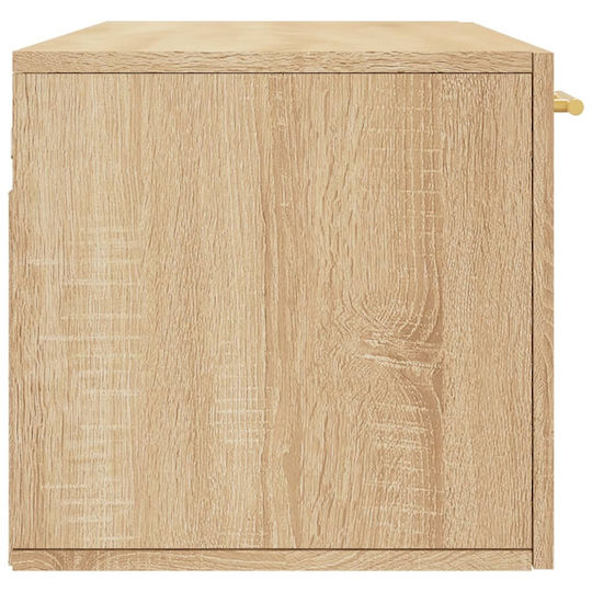 vidaXL Cabinet de baie L100xA36.5xÎ35cm Sonoma