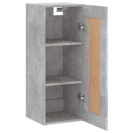 vidaXL Bathroom Cabinet L34.5xW34xH90cm Gray