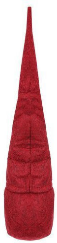 Iso Trade Weihnachtliche Kunststoff Figur Zwerge Rot Länge 8cm