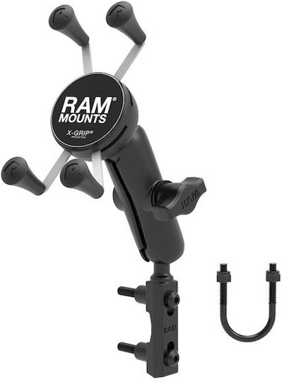 RAM Mount Βάση Κινητού Μοτοσυκλέτας με Ρυθμιζόμενο Βραχίονα για το Τιμόνι