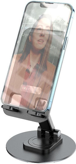 Borofone Bh75 Desk Stand for Mobile Phone in Black Colour