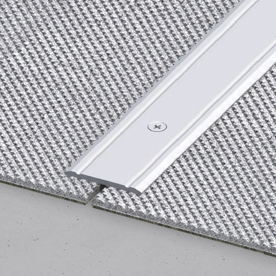 Alfer Aluminium Προφίλ Ενωτικό Αλουμινίου για Μοκέτες 100x3x0.2εκ.