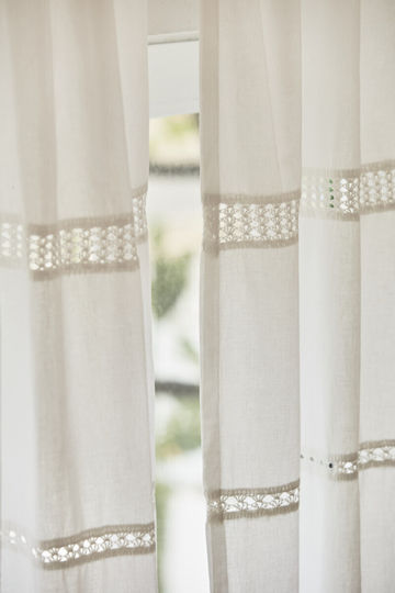 Calma House Inca με Τιράντες White 140x280εκ.