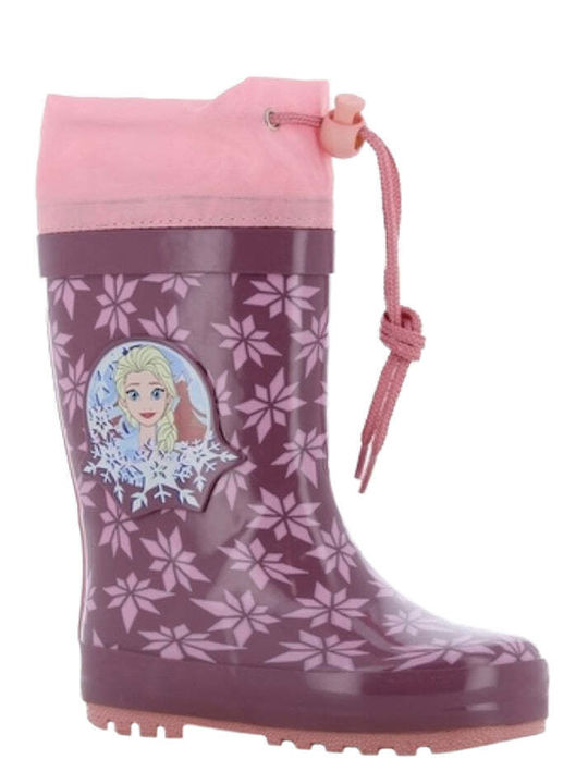 Cizme de cauciuc pentru copii Frozen Lila