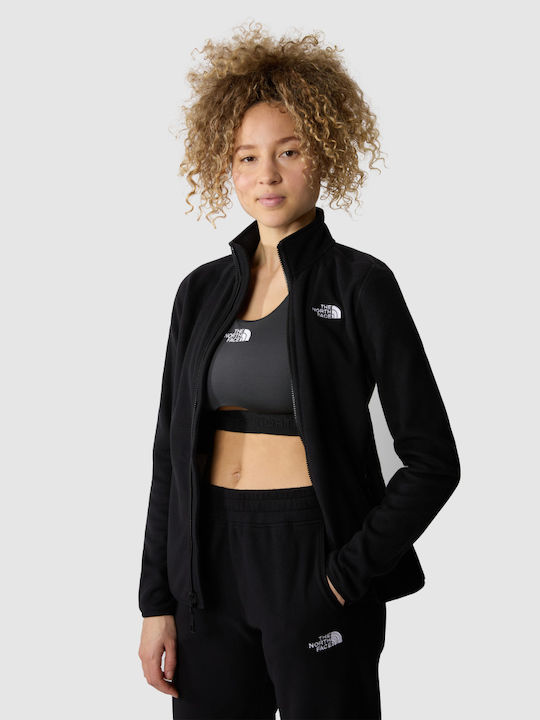 100 Glacier Women's Sweatshirt Jacket Black