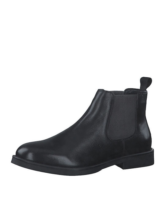 Leather Black Men's Boots Anatomical