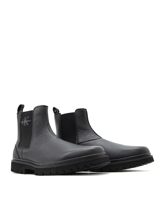 Leather Black Chelsea Boots