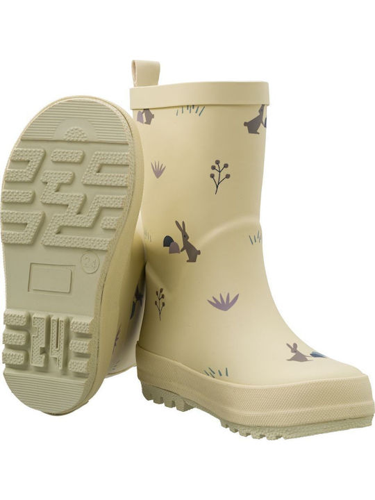 Kids Wellies Beige