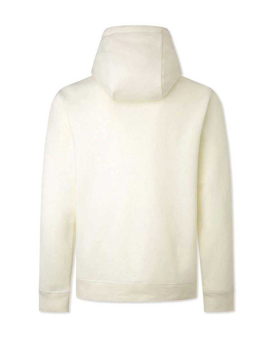 Hackett Men's Sweatshirt with Hood White