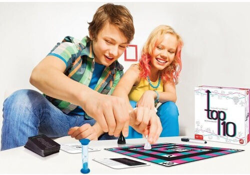 Настолна игра Top 10 за 2+ играчи 10+ години AS