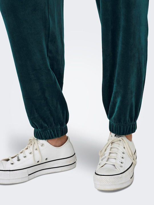 Rebel Sweatpants Jogger Velvet Green