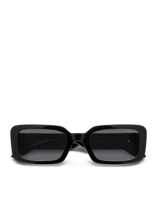 Polaroid Ochelari De Soare Pentru Femei Cu Ramă Neagră Din Plastic Și Lentile Gri PLD6208/S/X 807M9