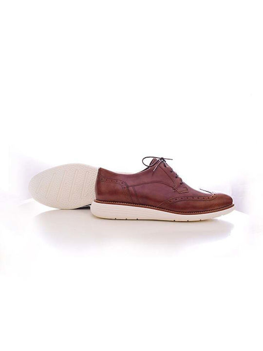 STEFAN PAPOUTSI 100%LEATHER sneaker TAMPA 708 S/S20.41 CAMEL