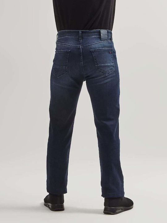 UNIPOL JEAN TROUSERS DARK BLUE REGULAR LINE 621.DENIM