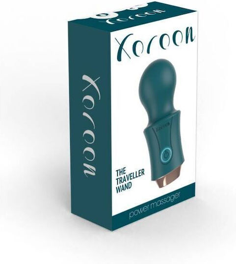 Xocoon The Traveller Wand Mini Δονητής Μασάζ 10cm Πράσινος
