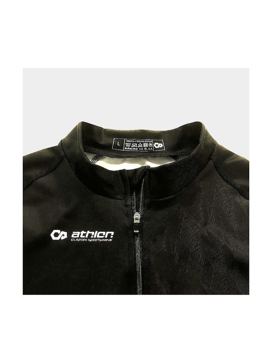Athlon Männer Fahrrad-Windjacke Langarm Mehrfarbig