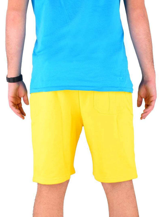 FRANKIE MORELLO SHORTS 100% COTTON FMP15074FEYA.YELLOW