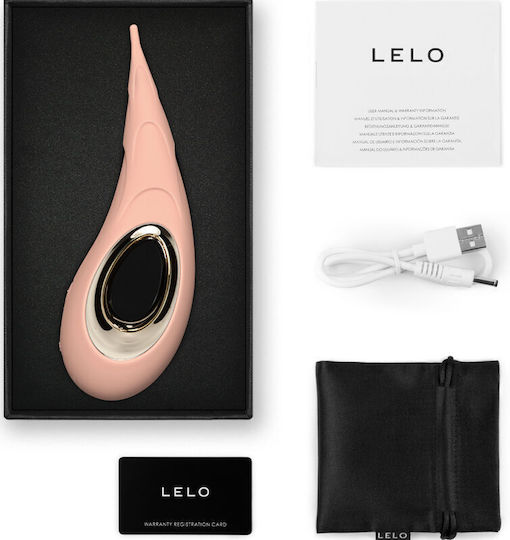 Lelo Dot Cruise Mini Κλειτοριδικός Δονητής 6cm Πορτοκαλί