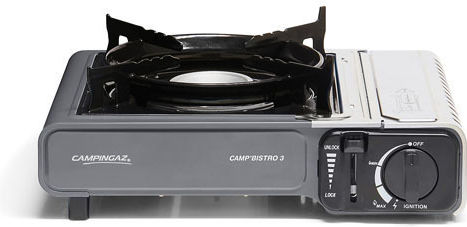 Smart Kemper Tragbarer Gaskocher mit automatischer Zündung für Kartusche 300gr
