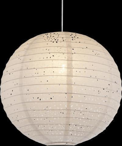 Globo Lighting Varys Κρεμαστό Φωτιστικό Λευκό Μπάλα με Ντουί E27 400x400x360εκ.