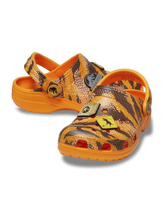 Crocs Παιδικά Παπουτσάκια Θαλάσσης World Πορτοκαλί