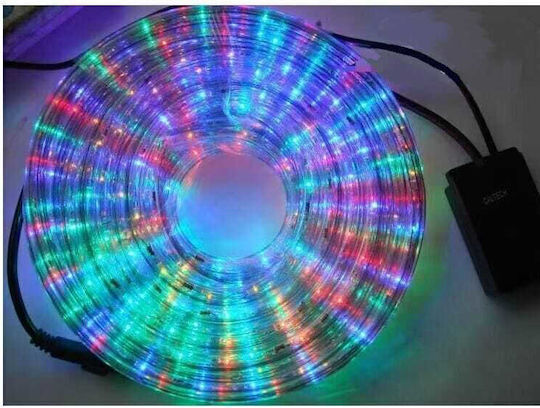 Φωτοσωλήναс 220V RGB с Програми 10м IP65