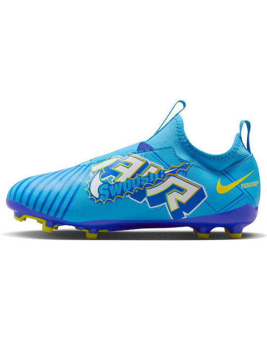 Nike Kids Soccer Shoes Blue